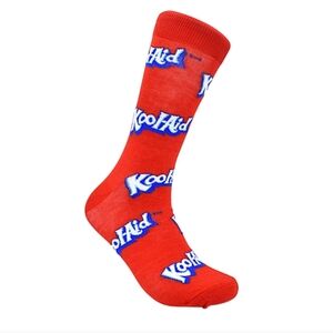 Kool-Aid Red Cre Socks Fun Novelty Unisex Bundle And Save